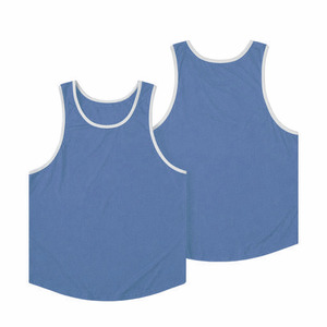 Débardeur Homme Haute Qualité 100% Coton Respirant Sans Manches Gilet de Sport Personnalisable Logo Fitness Vêtement d'Été Coupe OEM - Product Image 1
