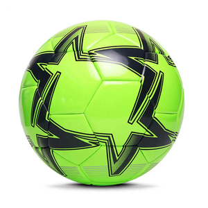 Ballon de football en cuir PU de haute qualité personnalisé, taille 5, thermocollé, pour l'entraînement - Product Image 5