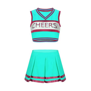 Uniformes de Porristas para Adultos, Poliéster, Color y Logotipo Personalizables, Servicio OEM, Ropa Deportiva de Alta Calidad, Transpirable - Product Image 5