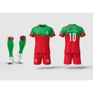 Fournisseur pakistanais de vêtements de football OEM, maillots de foot pour enfants, impression par sublimation, uniforme de foot personnalisé - Product Image 1