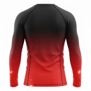 Maillot de surf à manches longues unisexe pour enfants et jeunes, protection UV, séchage rapide, vêtements de sport pour BJJ, MMA, Jiu Jitsu, grappling - Product Image 2