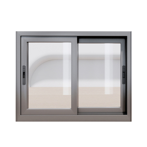 Fenêtre coulissante en aluminium à <span class=keywords><strong>double</strong></span> <span class=keywords><strong>vitrage</strong></span>, à faible émissivité, <span class=keywords><strong>anti</strong></span>-UV, isolante thermiquement, pour la maison - Product Image 6