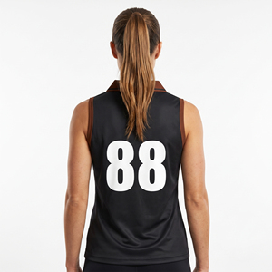 Women Custom Team Name Number Netball Jerseys Slim Fit Professional Netball Training Jersey 100% Polyester Netball Jersey - Product Image 2