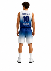 Uniforme de Baloncesto de Malla Transpirable de Última Tendencia, Camiseta de Baloncesto Personalizada, Kit de Baloncesto Sublimado de Venta Caliente - Product Image 4
