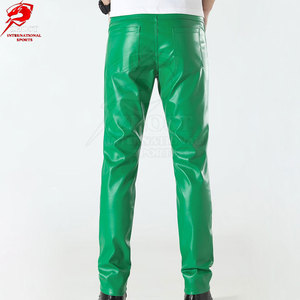 Genuine <b>Leather</b> <b>Pants</b> Durable Smooth Finish Comfortable Fit Classic For Business Casual Travel Wears - Product Image 3