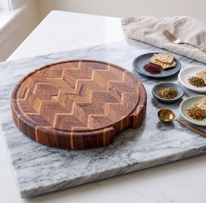 Planches à découper durables et écologiques en bois de manguier Ustensiles de cuisine élégants Blocs à découper et à découper - Product Image 4