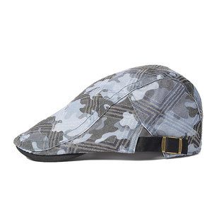 Gorra Plana de Tweed de Lana Personalizada con Etiqueta Privada, Estilo Retro Cabbie Ivy League, Venta al por Mayor, Gorra Plana Clásica de Tweed con Logotipo Personalizado, Estilo Peaky - Product Image 3