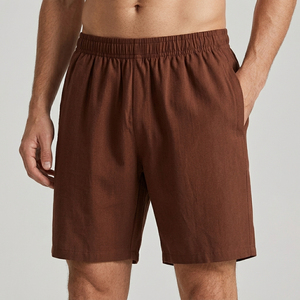 Shorts de bain pour hommes à séchage rapide, imperméables, avec cordon de serrage à la taille, vente en gros OEM - Product Image 5