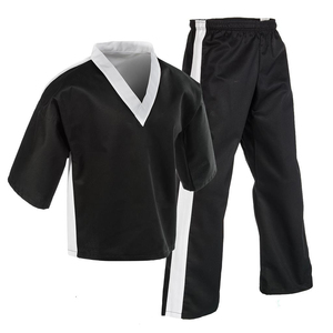 Ensembles d'uniformes de karaté pour hommes, vente en gros, haute qualité, personnalisables, 100% coton, respirants, séchage rapide, vêtements d'arts martiaux unisexes - Product Image 1