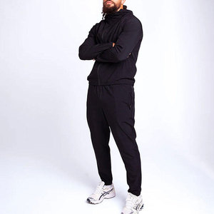 Survêtement en molleton 100% coton délavé style vintage, coupe oversize, brodé, style streetwear décontracté à capuche, prix de gros - Product Image 2