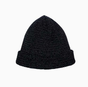 Bonnet brodé en gros pour marques streetwear, tricot côtelé à revers, logo personnalisé, marque privée, fournisseur d'usine USA - Product Image 1