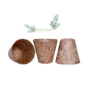 กระถางเพาะเมล็ดออร์แกนิกจากใยมะพร้าวย่อยสลายได้ทางชีวภาพ - อุปกรณ์การเกษตรที่ยั่งยืน ขายส่งจาก Eco2go เวียดนาม - Product Image 1