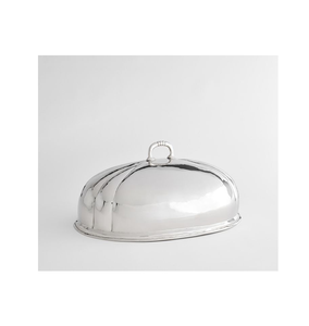 Cubierta para Plato de Comida China de Acero Inoxidable Plateado, Diseño Exclusivo, Alta Calidad, para Decoración de Mesa - Product Image 1