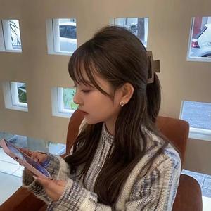 Boucles d'oreilles en argent S925 avec perles d'eau douce rondes de 6-7 mm, lumière forte, blanc, presque sans défaut, lettres pendantes pour femmes, pour bricolage - Product Image 3