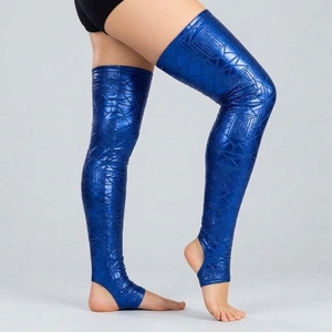 Medias de agarre hasta el muslo para pole dance para mujer, que proporcionan un contacto seguro, comodidad suave, movimiento flexible y soporte. - Product Image 5