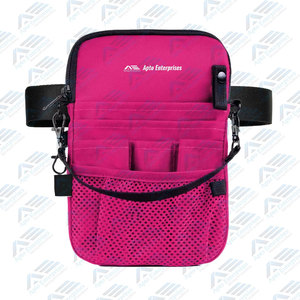 Medical Gear Pockets Tape Holder and Utility Storage for Stethoscopes Bandage Scissors Pink <b>Nurse</b> Fanny Pack - Product Image 5