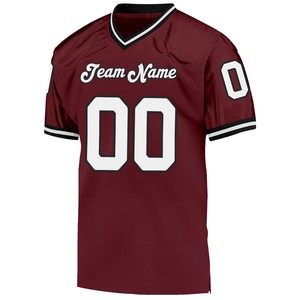 Maillots de football professionnels personnalisés avec logo de sponsor, nom de l'équipe, numéro du joueur, séchage rapide, service OEM ODM, tissu 100% polyester - Product Image 1