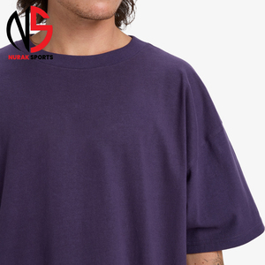 En Stock, Camiseta Larga Holgada de Algodón 100% para Hombre, Cómoda, Transpirable, de Secado Rápido, Talla Personalizada en NURAK en 2026 - Product Image 5