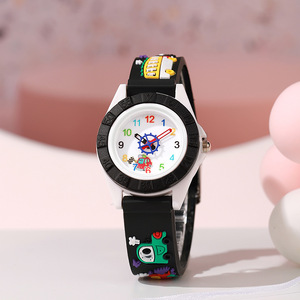 Reloj Infantil con Correa de Goma, Diseño Moderno con Esfera Redonda de Cuarzo para Niños y Niñas, Regalo para Niño - Product Image 2