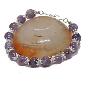 High Quality Quartz Crystal Bead <b>Adjustment</b> <b>Bracelet</b> Reiki Healing Charm Jewelry Unisex Romantic Style Claw Setting for Energy - Product Image 4