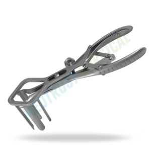 Rétracteur à 4 lames avec axe de blocage 20 cm, instrument chirurgical neurochirurgical pour rétraction lombaire et cervicale - Product Image 4