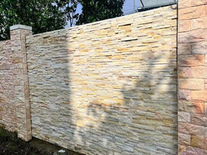 Paneles de Pared de Piedra Natural Beige, Revestimiento de Primera Calidad con Acabado Natural para Arquitectura Comercial y Proyectos de Construcción a Gran Escala - Product Image 3