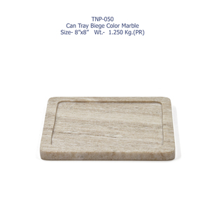 Plateau Organisateur Ovale en Terrazzo de Designer Indien, Idéal pour la Décoration de Table Festive, la Présentation de Cadeaux et le Style Moderne de la Maison, Prix de Gros - Product Image 5