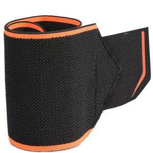 สายรัดข้อมือยกน้ำหนักแบบหนาพิเศษพร้อมห่วงนิ้วโป้ง อุปกรณ์พยุงข้อมือที่ทนทานสำหรับการฝึกซ้อมในยิมและการเพาะกาย - Product Image 6