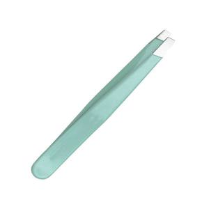 แหนบดัดขนตาปลายเฉียง DANTRIC IMPLANTS VC-P-6431 ผลิตจากสแตนเลสสตีล ผิวเรียบ สีเขียวมิ้นท์ เป็นมิตรต่อสิ่งแวดล้อม - Product Image 1