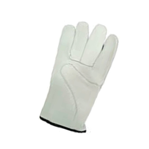 Gants de conducteur HOLY SIGNS INTERNATIONAL HSI-0018 taille XL, blancs, avec grain tripolymer, manchette de sécurité, anti-coupure, antidérapants, vente en gros - Product Image 2