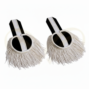 Épaulettes en viscose avec fil de broderie, fabriquées au Pakistan, accessoires d'uniforme pour équipement de défense personnelle - Product Image 1