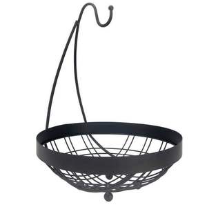 Grand panier à fruits en métal offrant un grand espace de rangement pour les pommes, les bananes, les oranges, adapté aux cuisines familiales - Product Image 2