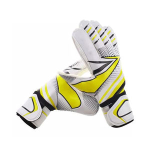 Gants de gardien de but professionnels personnalisés, paume en latex allemand, haute adhérence, entraînement de football, match, protection des doigts, poignet réglable, personnalisables - Product Image 6