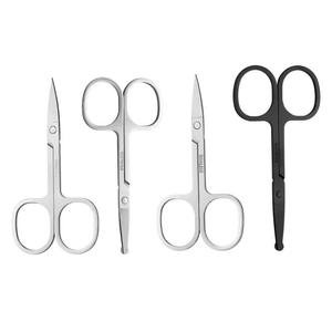 Ciseaux à ongles en acier inoxydable avec poignée ronde, lame tranchante pour manucure, usage adulte, style simple et durable - Product Image 1
