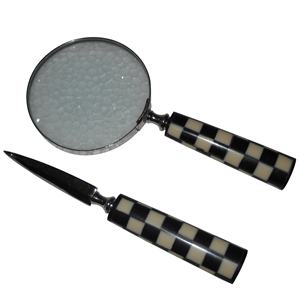 Bonne qualité Antique Look nouveau Design 2025 loupe oeil indien artisanat en gros Bronze couleur métal Vintage Design - Product Image 4