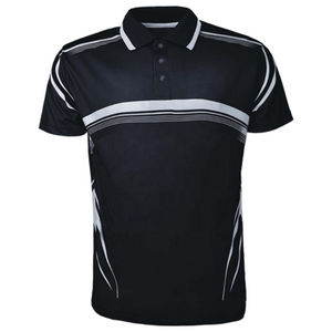 เสื้อโปโลถักไหมพรมสีพื้นเรียบง่าย สไตล์พื้นฐาน กระดุมติด ผ้าฝ้าย 100% แขนสั้น เสื้อสเวตเตอร์ผู้ชาย - Product Image 5