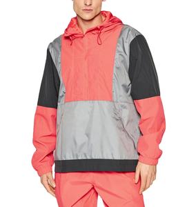 Nouvelle Mode Style Color Block Respirant Pluie Coupe-Vent Veste Plus La Taille Randonnée Courir Patchwork Couleur À Capuche Veste Imperméable - Product Image 4