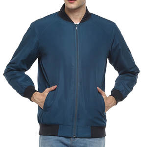 Blouson Bomber en Toile Isolée pour Hommes, Col Montant, Doublure Chaude et Épaisse pour l'Hiver, Léger et Écologique - Product Image 5