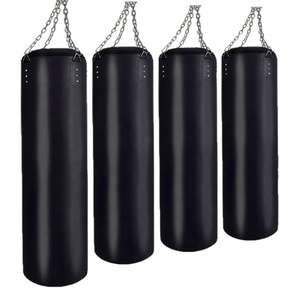 Saco de Boxeo Resistente y Económico con Material de PU, Base de Cuero y Cierre de Cremallera - Alivio del Estrés - Product Image 1