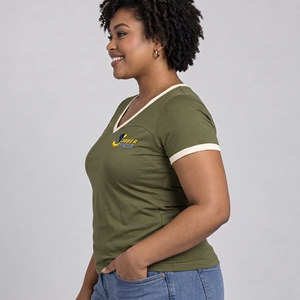 Camisetas Casuales Ecológicas para Mujer a Precio Económico, Transpirables, de Secado Rápido, con Logotipo Personalizado, Servicio OEM, Alta Calidad, 100% Algodón - Product Image 5