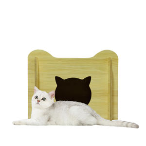 Casa de interior moderna para gatos, refugio de madera o acrílico personalizado para mascotas con diseño acogedor para el hogar, el salón o la exhibición de la tienda de mascotas - Product Image 5