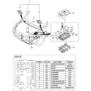 Repuestos y Accesorios para Autos y Camionetas Sportage Nuevos 919511F220 - Product Image 2