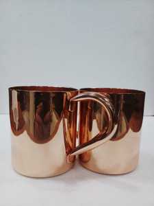Precios Directos: Tazas de Cobre Puro Martillado de 450ml para Moscow Mule con Asa, Ideales para Bares, Hoteles y Restaurantes (Vajilla y Utensilios de Mesa) - Product Image 5