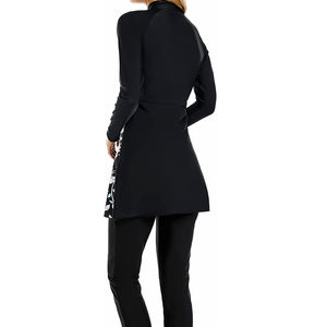 Traje de Baño Burkini Musulmán Modesto para Mujer, Talla Grande, Secado Rápido, Transpirable, Manga Larga, Traje de Baño Islámico para Playa - Product Image 2