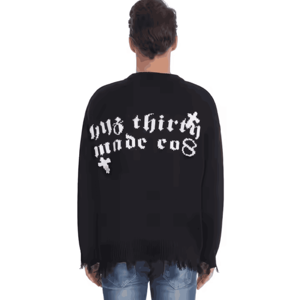 Premium Design High Quality Oversized Slim Fit 100% Pure Cashmere Mens Sweaters Mens V-neck <b>Thick</b> Solid Color Pullover Shirt for - Product Image 1