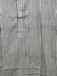 Kurta corta a rayas con estampado a mano para hombre |   100% Algodón |   Manga Larga |   Ropa tradicional india a precios razonables - Product Image 3