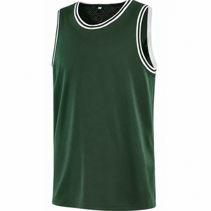 Camiseta de Baloncesto Unisex Personalizable con Estampado, Talla Grande, Spandex/Nailon, Reversible, Sin Mangas, Ajustada, Transpirable - Product Image 1