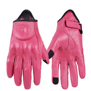 Gants de vélo en cuir, longueur poignet, thermiques, non doublés, décontractés, compatibles avec les écrans tactiles, pour le cyclisme, l'hiver et les activités de plein air - Product Image 6