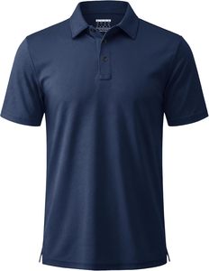 Mens Slim Fit for Shirt 100% Polyester Eco-Friendly <b>Stretch</b> Fabric Comfortable Casual Wear Short Sleeve Golf Style OEM ODM Bulk - Product Image 4