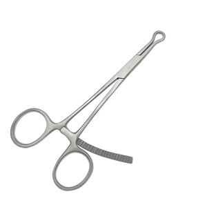 High Quality Mini Bone Holding <b>Clamp</b> Forceps Stainless Steel Veterinary Orthopedic Instruments Pets Manual Power Source Satin - Product Image 2